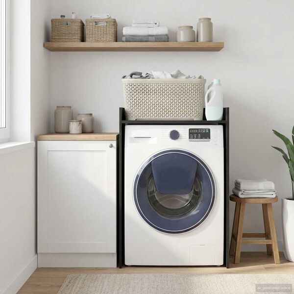 vidaXL Kabinet na pr&aacute;čku Čierny dub 67,5 x 48 x 97 cm Kompozitn&eacute; drevo