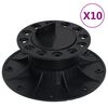 vidaXL Nastaviteľn&eacute; nožičky pre podlahu 10 ks 60-88 mm