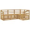 vidaXL S&uacute;pravy pohoviek 4 pcs Biela 185,5 x 126,5 x 73 cm