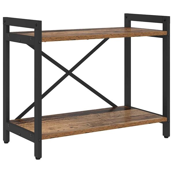 vidaXL Reg&aacute;l na knihy Star&eacute; drevo 60 x 30 x 50 cm Kompozitn&eacute; drevo