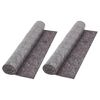 vidaXL Ochrann&yacute; koberec, fleece, 2 ks, 50 m, 180 g/m&sup2;, siv&yacute;