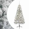 vidaXL Umel&yacute; vianočn&yacute; stromček s vianočn&yacute;mi guľami 120 cm 150 LED