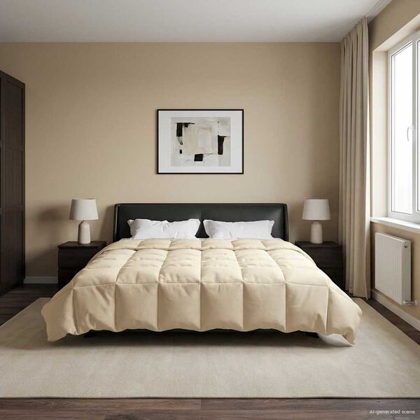 vidaXL Prikr&yacute;vka na cel&yacute; rok Kr&eacute;mov&aacute; 200 x 200 cm Mikrovl&aacute;kno