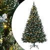 vidaXL Umel&yacute; vianočn&yacute; stromček s 300 LED 180 cm