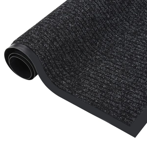 vidaXL Rohožka pruhovaná antracitová 40x60 cm