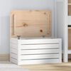 vidaXL &Uacute;ložn&yacute; box biely 59,5x36,5x33 cm mas&iacute;vna borovica