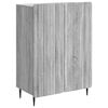 vidaXL Serv&iacute;rovacia skriňa Siv&aacute; sonoma 66 x 34,5 x 92 cm