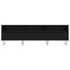 vidaXL TV skrinka čierna 150x30x44,5 cm kompozitn&eacute; drevo