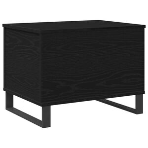 vidaXL Konferenčn&yacute; stol&iacute;k Čierny dub 60 x 44,5 x 45 cm