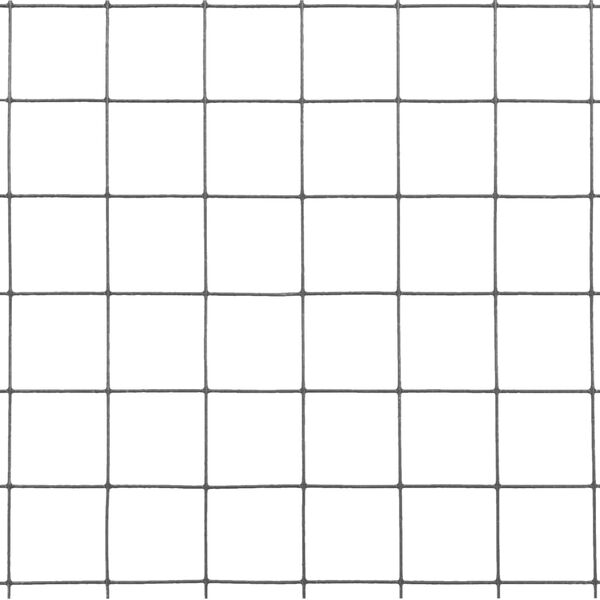 vidaXL Drôtené pletivo, oceľ potiahnutá PVC 10x0,5 m, sivé