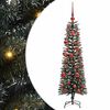vidaXL Umel&yacute; vianočn&yacute; stromček Zelen&aacute; 150 cm PVC, plast a oceľ