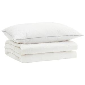 vidaXL S&uacute;prava papl&oacute;nu z 90% husacieho peria FULDA 2 ks 137 x 200 cm
