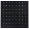 vidaXL Dažďová sprchová hlavica, oceľ 50x50 cm, štvorcová, čierna