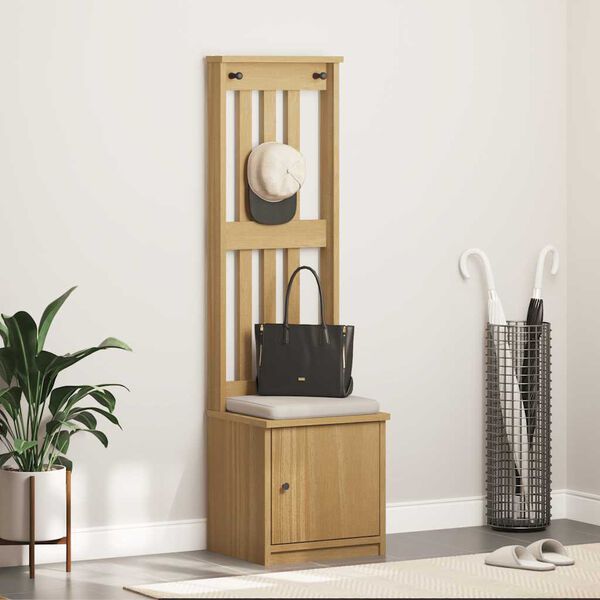 vidaXL Halový strom SANDNES 45x40x159,5 cm masívna borovica