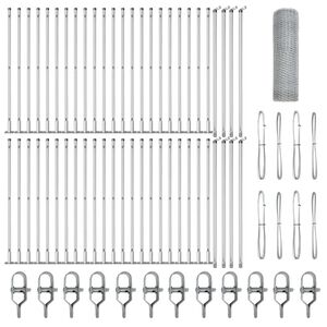 vidaXL Stĺp na plot. Strieborn&aacute;