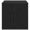 vidaXL Nočn&yacute; stol&iacute;k 2 pcs Čierny dub 40 x 40 x 30 cm Kompozitn&eacute; drevo