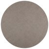 vidaXL Kusov&eacute; koberce Okr&uacute;hly LUGO Kr&eacute;mov&aacute; a taupe &Oslash; 160 CM Polyester
