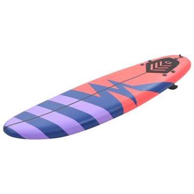 vidaXL Surfová doska 170 cm pruhovaná