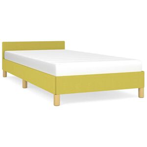vidaXL Posteľ bez matraca zelen&aacute; 100x200 cm l&aacute;tka