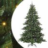 vidaXL Umel&yacute; Skl&aacute;pac&iacute; Vianočn&yacute; Stromček Zelen&aacute; 240 cm PVC a oceľ