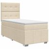 vidaXL Posteľ boxspring s matracom Kr&eacute;mov&aacute; 80 x 200 cm L&aacute;tka