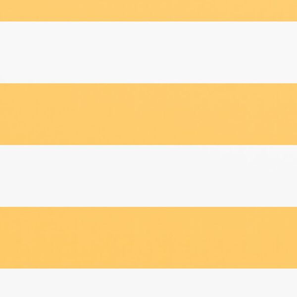 vidaXL Balk&oacute;nov&aacute; mark&iacute;za, biela a žlt&aacute; 75x300 cm, oxfordsk&aacute; l&aacute;tka