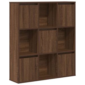 vidaXL Knižnica hned&yacute; dub 89x24x101,5 cm kompozitn&eacute; drevo