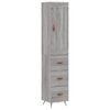 vidaXL Vysok&aacute; skrinka dub sonoma 34,5x34x180 cm spracovan&eacute; drevo