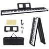 vidaXL Elektrick&aacute; klav&iacute;rna kl&aacute;vesnica 88 Keys so stojanom na hudbu