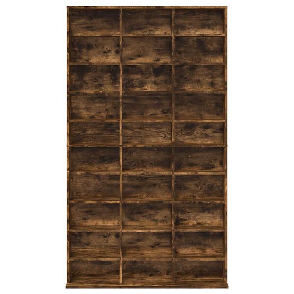 vidaXL CD skrinka &uacute;den&yacute; dub 102x23x177,5 cm spracovan&eacute; drevo