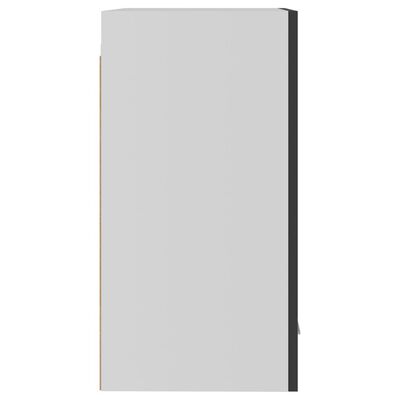 vidaXL Závesná skrinka, sivá 39,5x31x60 cm, kompozitné drevo