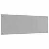 vidaXL Kuchynsk&yacute; backsplash 2 pcs Svetlosiv&aacute; 120 x 40 cm tvrden&eacute; sklo