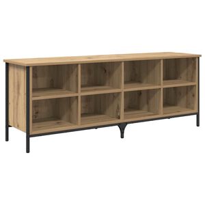 vidaXL Skriňa na top&aacute;nky 131 x 35 x 50 cm Inžinierske drevo a železo