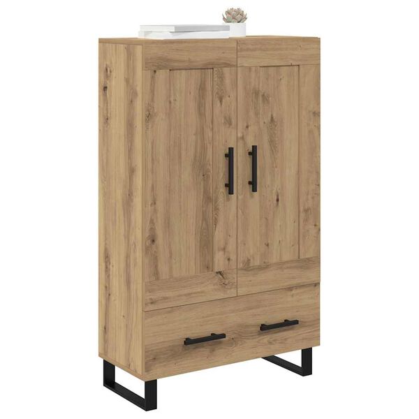 vidaXL Highboard Remeseln&yacute; dub 69,5 x 31 x 115 cm Kompozitn&eacute; drevo