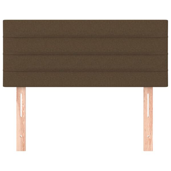vidaXL Čelo postele tmavohend&eacute; 100x5x78/88 cm l&aacute;tka