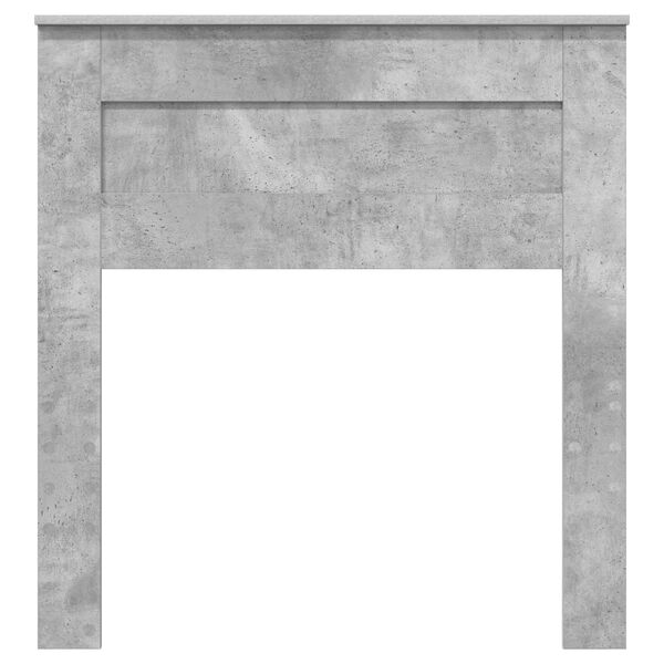 vidaXL Zadn&eacute; čelo Bet&oacute;nov&aacute; &scaron;ed&aacute; 90 cm Kompozitn&eacute; drevo