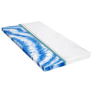 vidaXL Vrchn&yacute; matrac 80x200 cm, g&eacute;lov&aacute; pena 7 cm