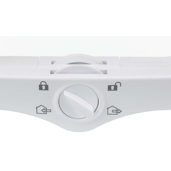 TRIXIE 4-cestné prechodné dvierka pre mačky s 2 tunelmi biele