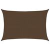 vidaXL Tieniaca plachta 160 g/m² hnedá 3x4,5 m HDPE