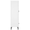 vidaXL Vysok&aacute; skrinka biela 70x31x115 cm spracovan&eacute; drevo