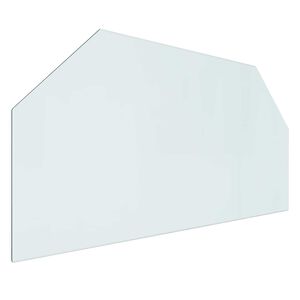 vidaXL Sklenen&aacute; doska krbu Priehľadn&aacute; 100 x 50 cm Sklo