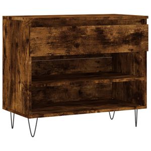 vidaXL Botn&iacute;k dymov&yacute; dub 70x36x60 cm spracovan&eacute; drevo