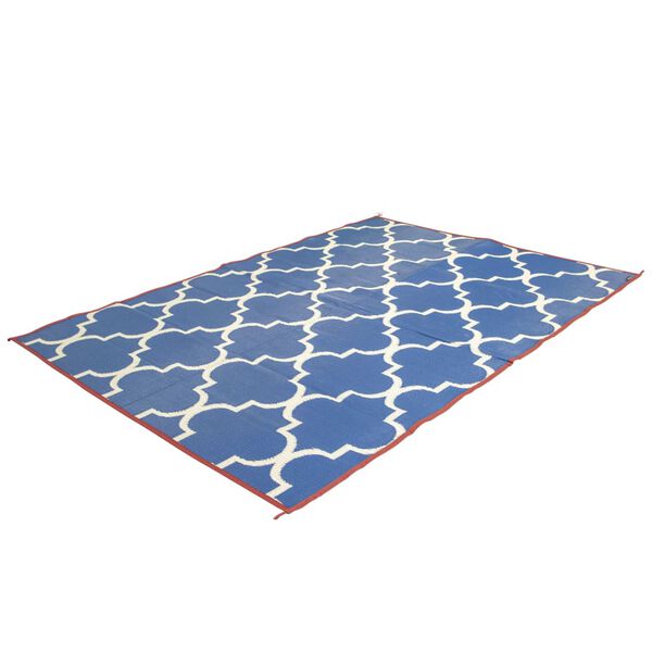 Bo-Camp Vonkaj&scaron;&iacute; koberec Chill mat Casablanca 2,7x3,5 m XL, modr&yacute;