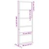 vidaXL Stodolové dvere 80x208 cm masívna borovica