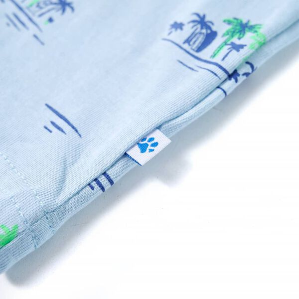 Detské tričko svetlomodré 92