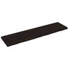 vidaXL Stolov&aacute; doska tmavohned&aacute; 200x50x(2-6) cm o&scaron;etren&yacute; dubov&yacute; mas&iacute;v