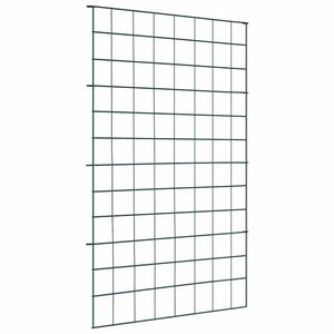 vidaXL Sada plotu pre rybn&iacute;k 8 pcs Zelen&aacute; 50 x 80 cm Oceľ