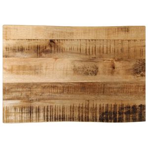 vidaXL Stolov&aacute; doska živ&aacute; hrana 50x40x2,5 cm mas&iacute;vne surov&eacute; mango