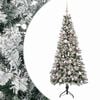 vidaXL Umel&yacute; vianočn&yacute; stromček s vianočn&yacute;mi guľami 120 cm 150 LED