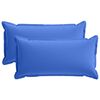 vidaXL Poťah na podložku 2 ks HOUTEN Kr&aacute;lovsk&aacute; modr&aacute; 40 x 80 cm